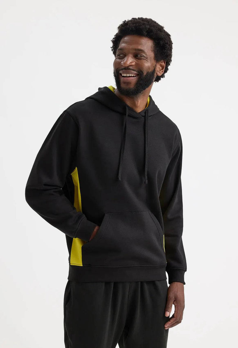Two Tone Hooded Sweatshirt Uneek