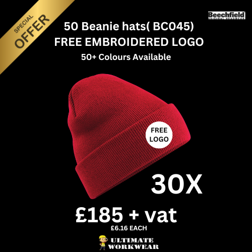 30X Beanie Hats (BC045) Ultimate workwear