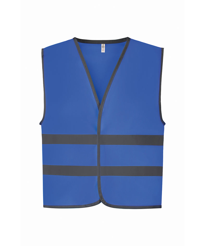 Hi-vis reflective border kids waistcoat (HVW102CH)