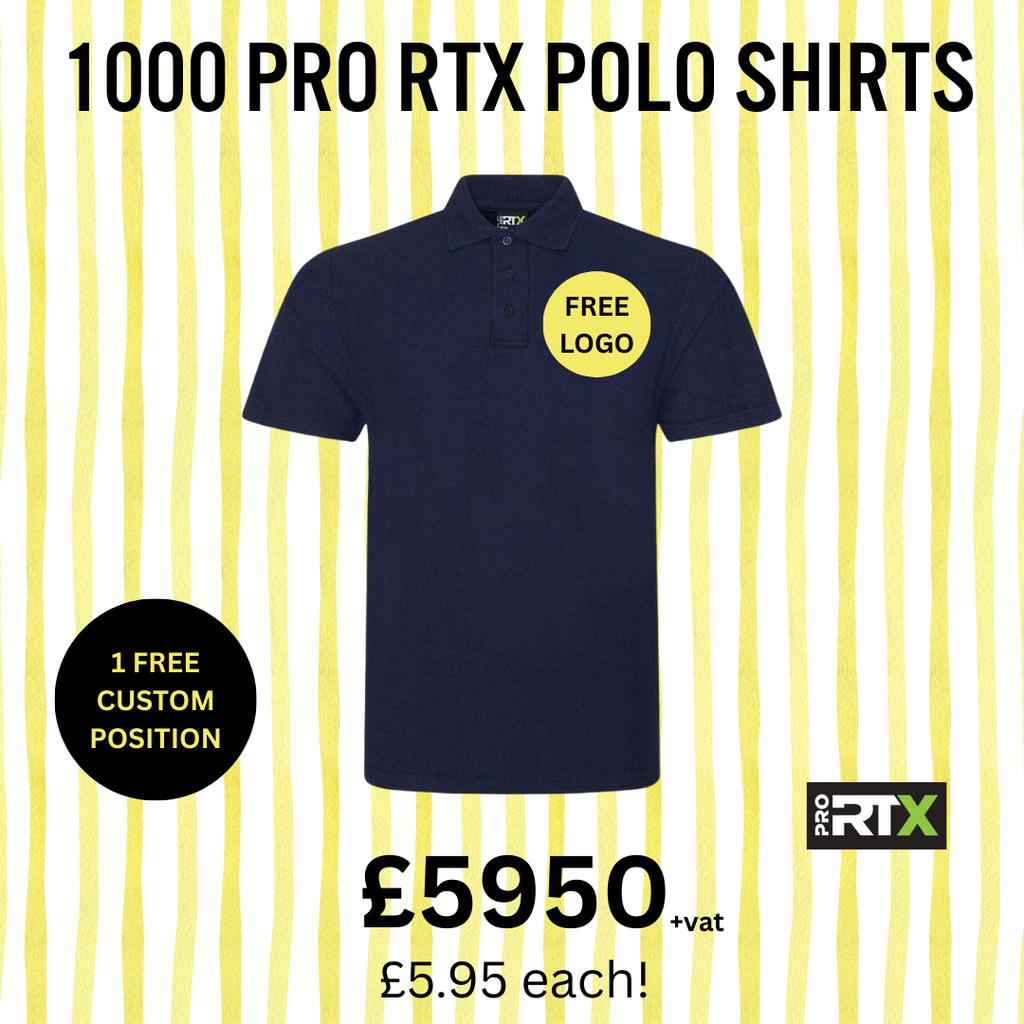 1000 RX101 Pro Rtx Polo shirt Bundle (FREE PRINT) Ultimate Workwear