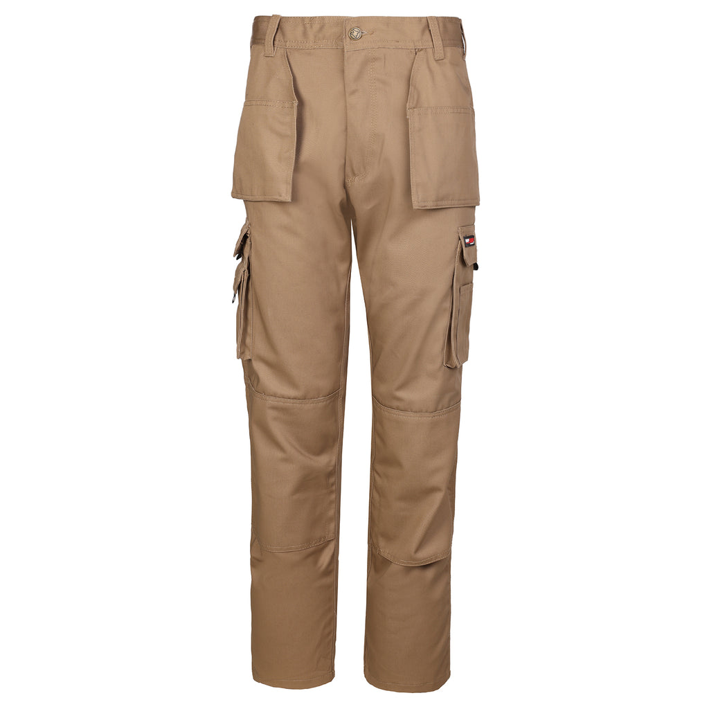 TUFFSTUFF PRO WORK TROUSERS STONE 48L 