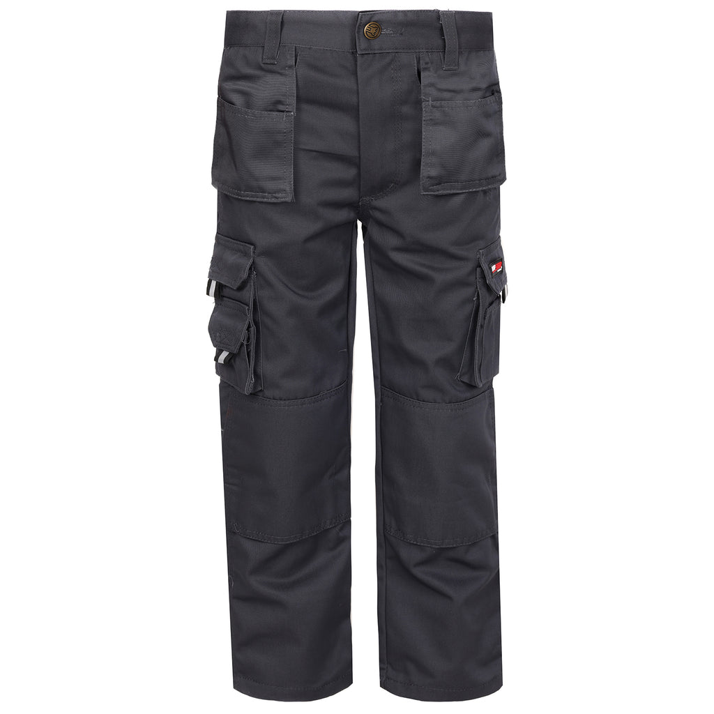 TUFFSTUFF JUNIOR PRO WORK TROUSERS GREY 13 