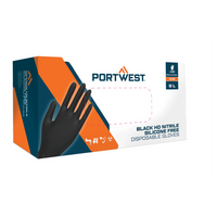 Black Nitrile Gloves (100)