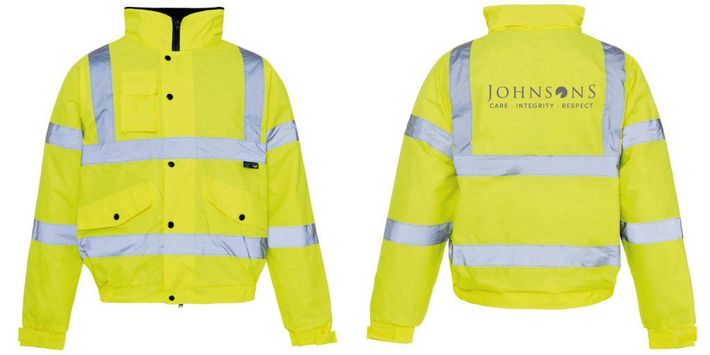 Johnsons Hi vis Yellow Vest (Copy) Ultimate workwear