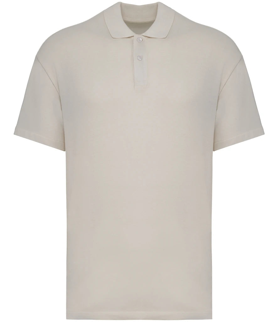 Native Spirit Drop Shoulder Piqué Polo Shirt Native Spirit