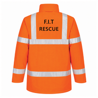 S778 Flame Hi-Vis Jacket