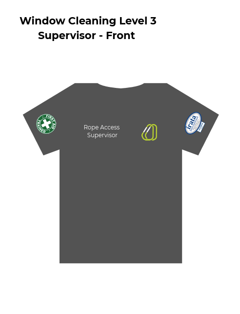 Window Cleaning Level 3 Supervisor - T-Shirt