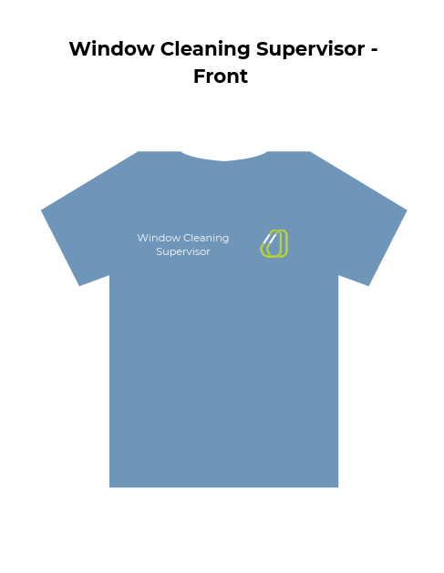 Window Cleaning Supervisor - T-Shirt