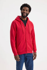 Adults Classic Full Zip Hooded Sweatshirt Uneek