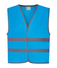 Hi-vis reflective border kids waistcoat (HVW102CH)