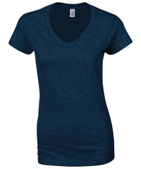 Gilden Softstyle Womans V-Neck T-Shirt (GD078) Gildan