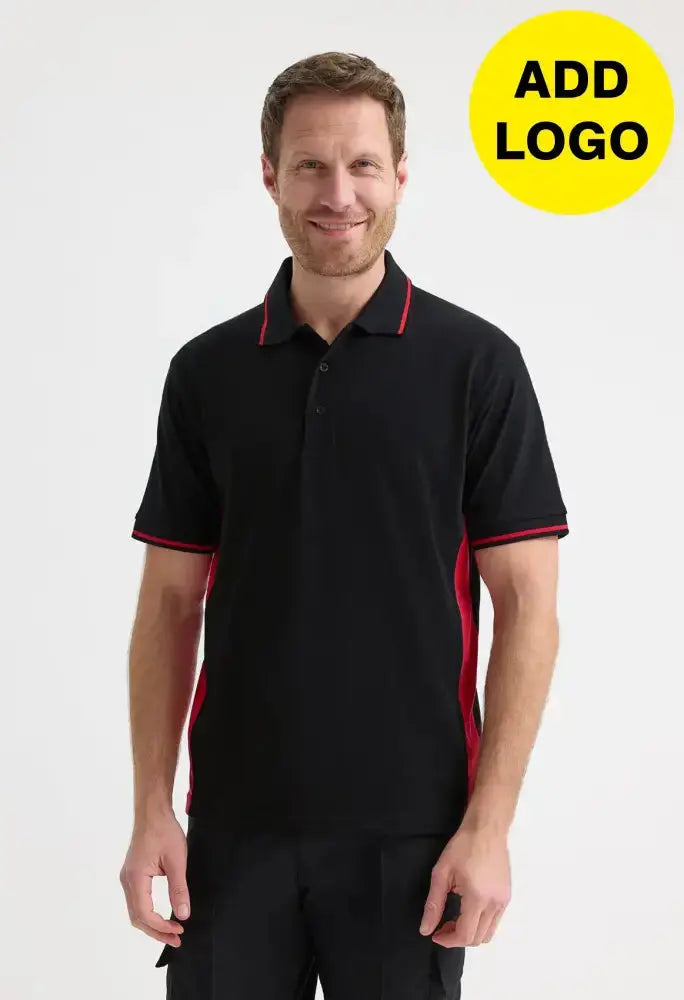 Two Tone Polo Shirt Uneek